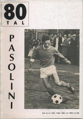 80TAL nr 32/33 1989 Pasolini