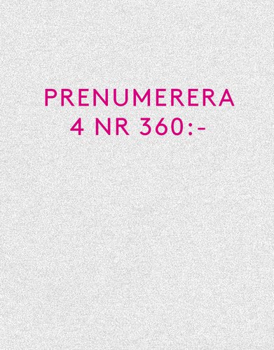 Prenumeration 4 nr